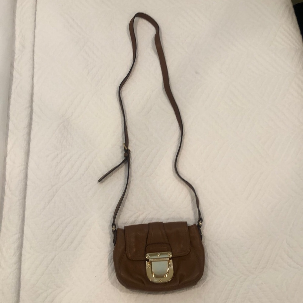 Brown Leather Michael Kors Crossbody bag